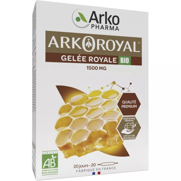 Arkoroyal Geleia Real Biológica 1500 mg