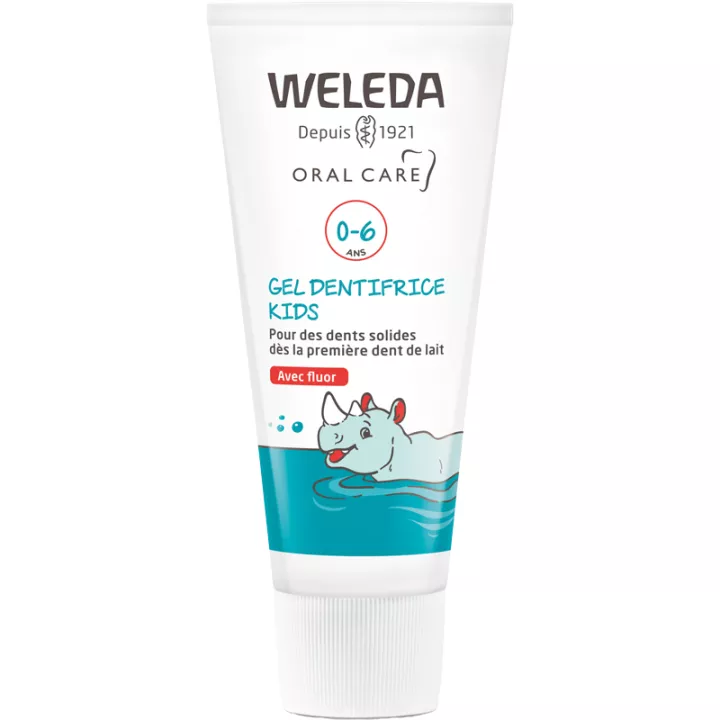 Weleda Oral Care Kids Fluor Зубная паста-гель 50 мл