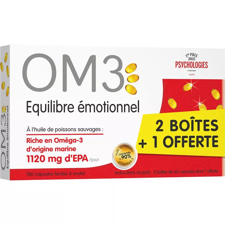 OM3 Emotional Balance Omega3 60 Capsules