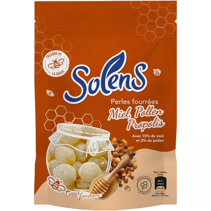 Solens Perle ripiene di propoli e polline 100 g