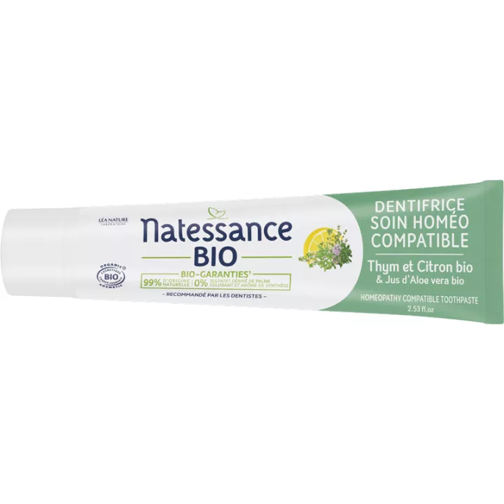 Natessance Organic Homeo Compatible Toothpaste 75 ml