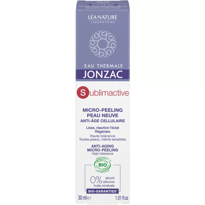 Jonzac Sublimactive Anti-Età Micro-Peeling Pelle Nuova 30 ml