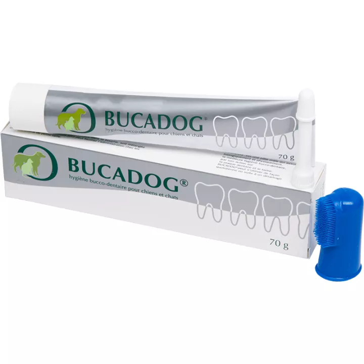 Bucadog Hygiène bucco-dentaire pour chien et Chat 70g