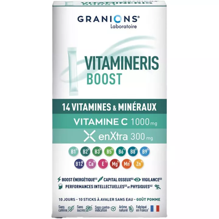 Granions Vitamineris Boost 1000 mg 10 sticks