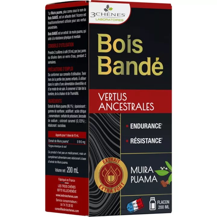 3Oaks Bois Bandé Uithoudingsvermogen en Weerstand 200 ml