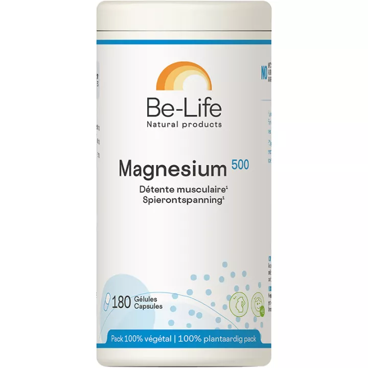 Be-Life Magnesio 500 Relajación muscular