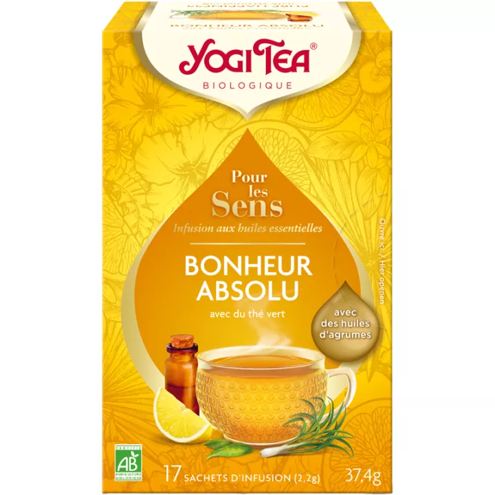 Yogi Tea Kruidenthee Absolute Happiness Biologisch 17 theezakjes