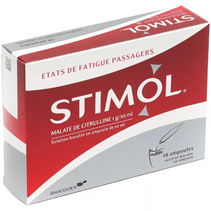 STIMOL 18 ampoules buvables 10ML