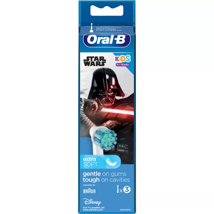 Детские экстрамягкие щетки Oral B Набор из 3 штук