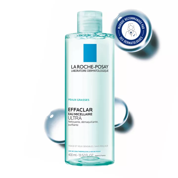 Effaclar Ultra Micellair Water voor de vette huid 400 ml