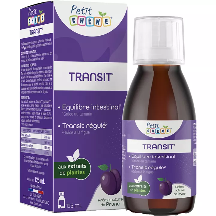 Jarabe de tránsito Petit-Chêne 125 ml