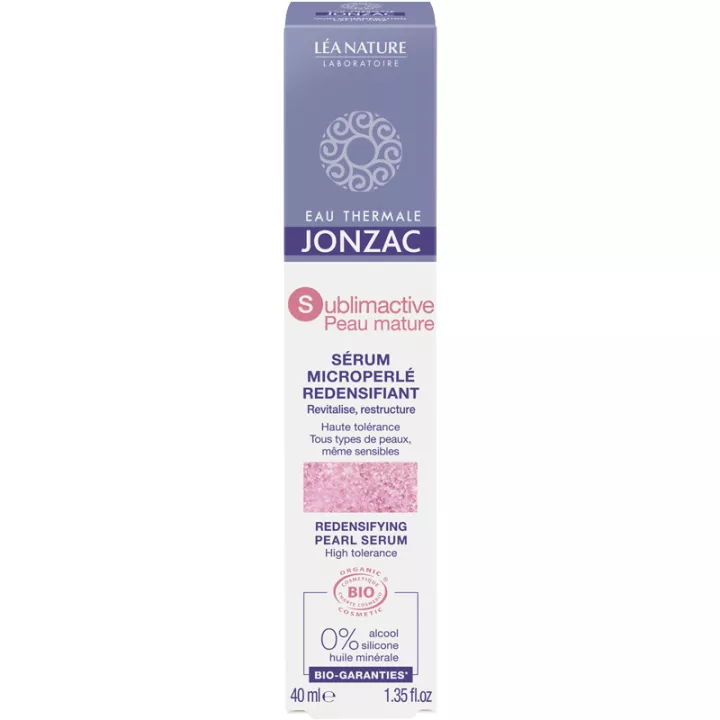 Jonzac Sublimactive Mature Skin Organic Microperlé Redensifying Сыворотка 40 мл