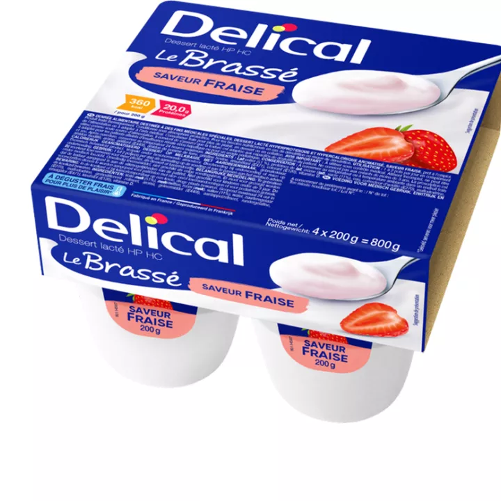 Delical Dessert Milch HP HC Le Brassé 4x200g