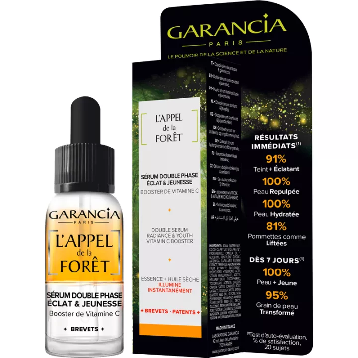 Garancia l'Appel de la Forêt Sérum Éclat et Jeunesse