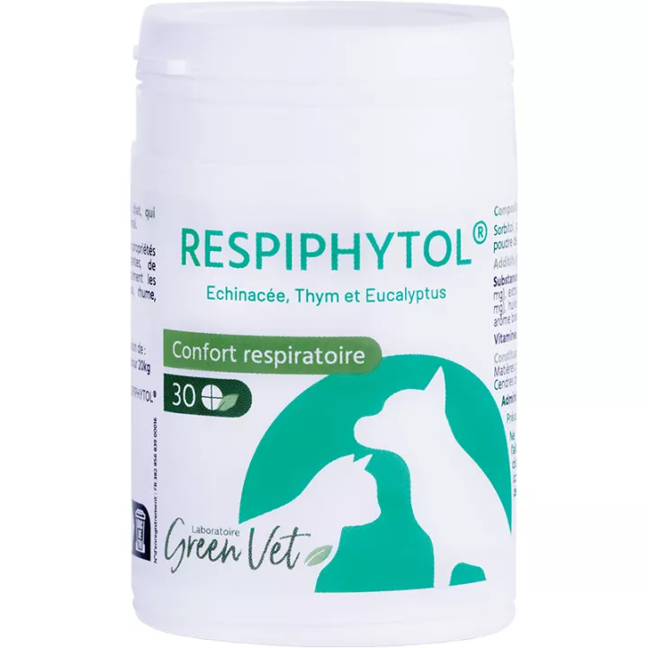 Respiphytol Confort Respiratoire Chien & Chat 30 comprimés