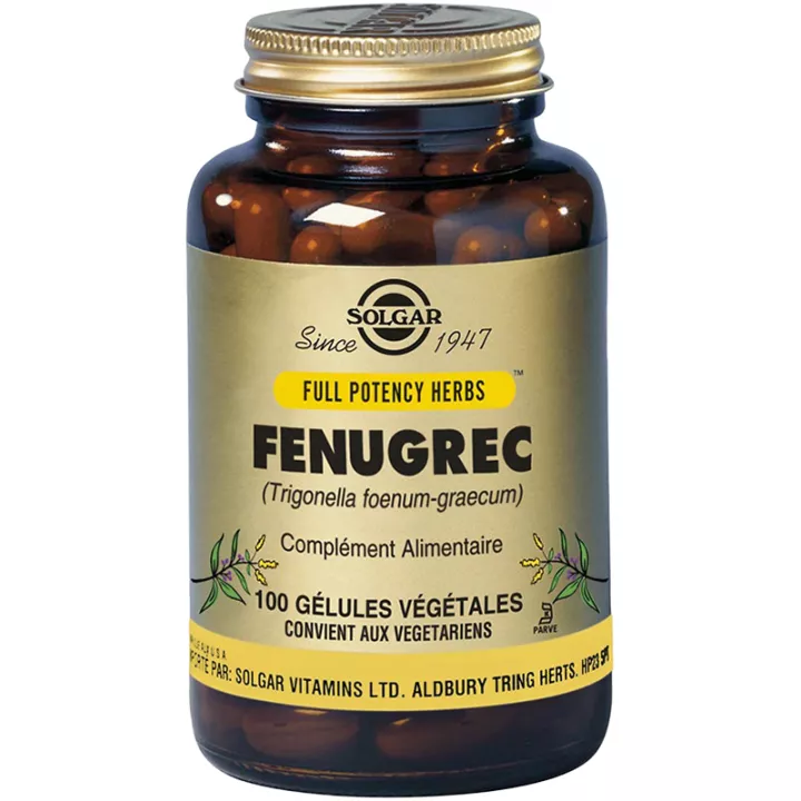 Solgar Fenegriek 100 vegetarische capsules