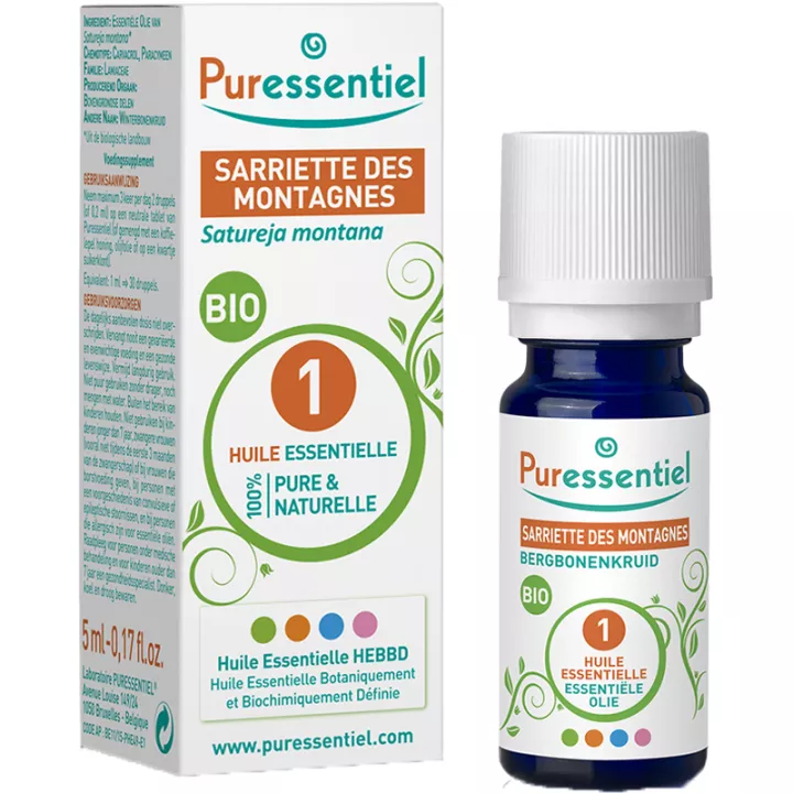 Puressentiel Aceite esencial ecológico Ajedrea de montaña 5 ml