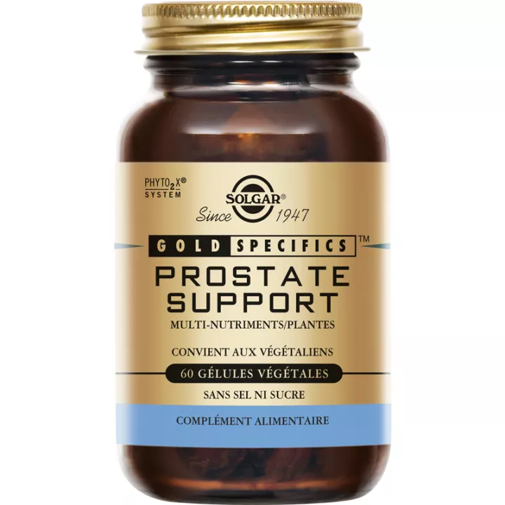 Solgar Prostate Support 60 cápsulas vegetais