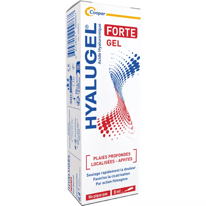 Hyalugel Forte Oral Gel voor mondzweren 8ml