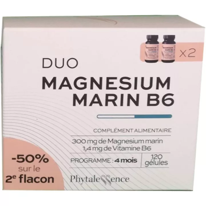 Phytalessence Magnésium Marin Vitamine B6 gélules