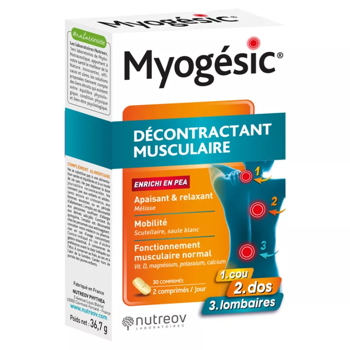 Nutreov Myogesic 30 Comprimidos
