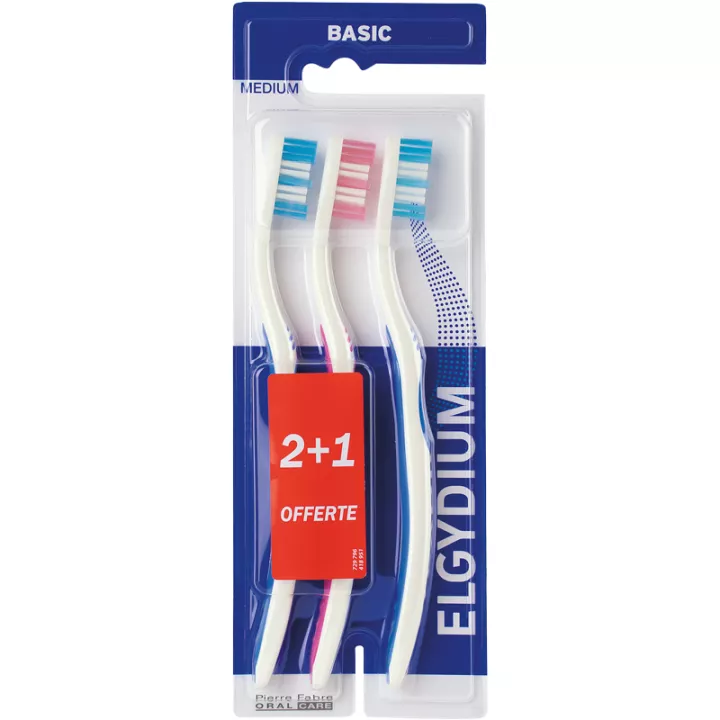 Elgydium Toothbrush Basic Medium