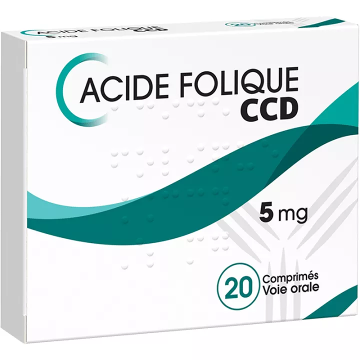 Acide Folique 5mg CCD Comprimés