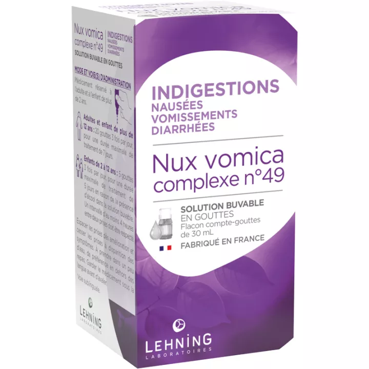 Nux Vomica Lehning Complex 49 - флакон 30 мл