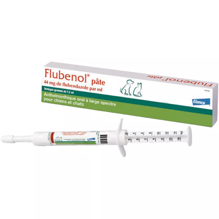 Flubenol Vermifuge Pate Oral Chien & Chat Seringue 7,5ml