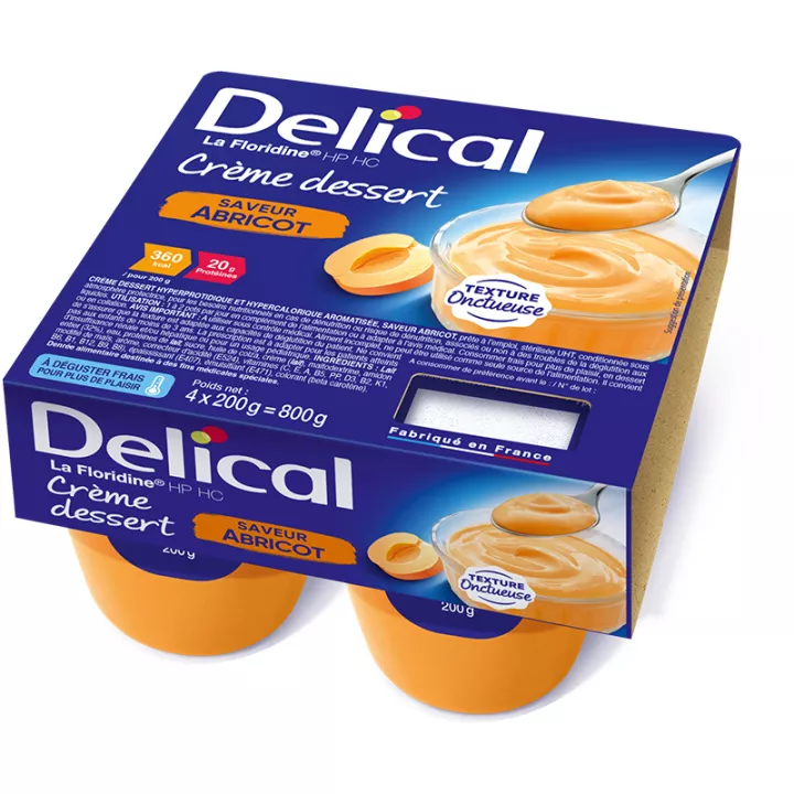 Delical Crème Dessert HP HC La Floridine 4x200g