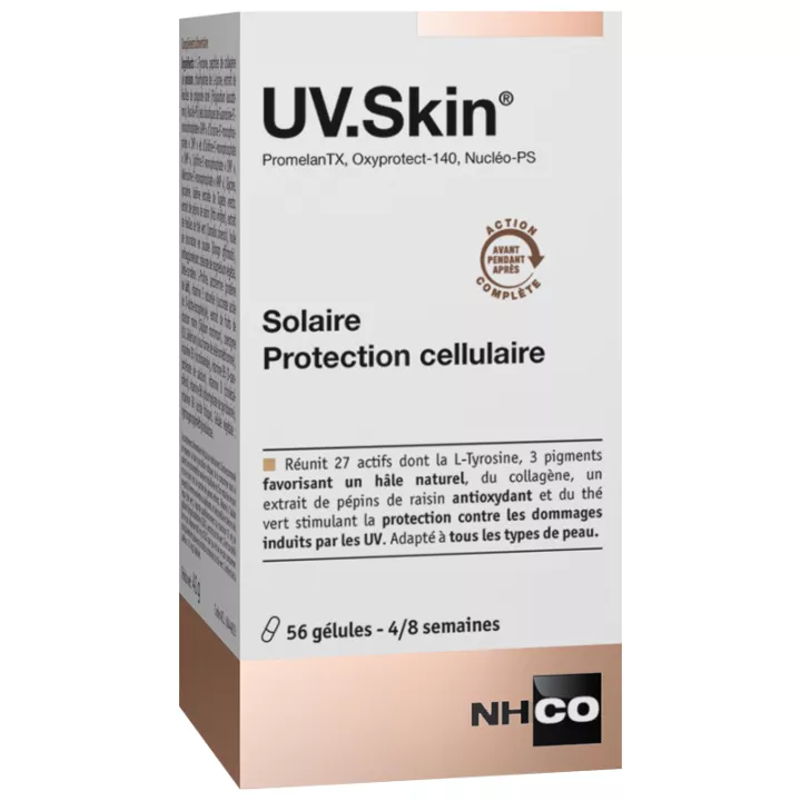 NHCO UV.Skin Autobronzeador Proteção Celular 56 cápsulas