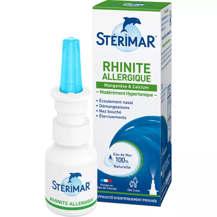 Sterimar Rinite allergica Manganese e calcio