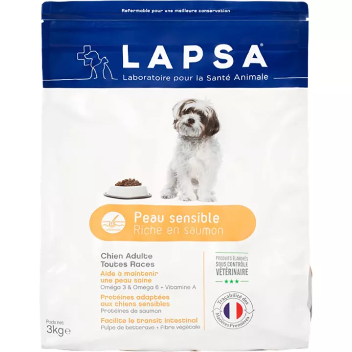 Lapsa Adult Dog Sensitive Skin crocchette 3 Kg