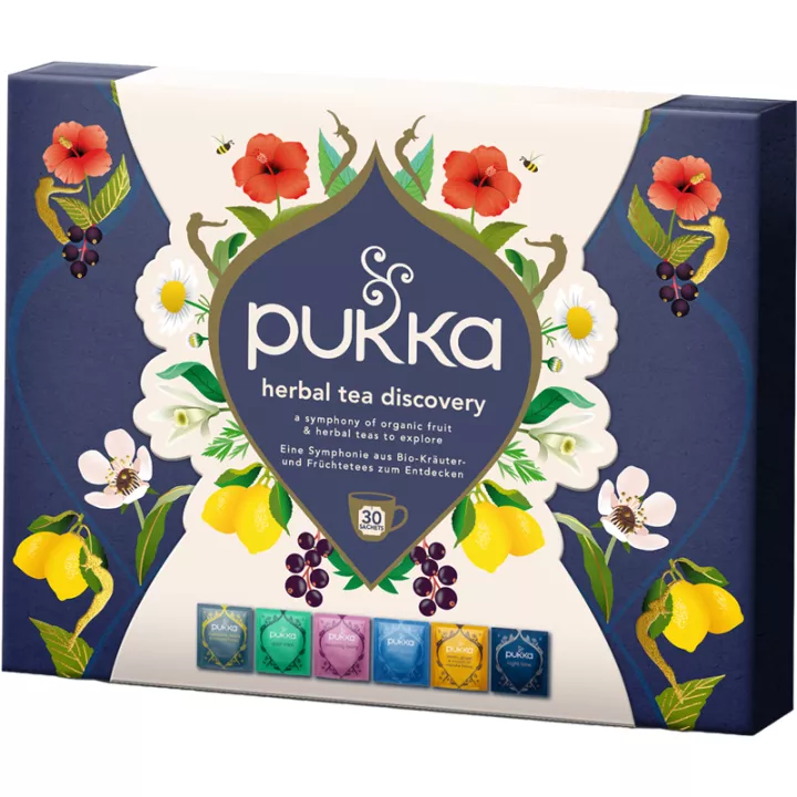 Pukka Bio Ecrin Découverte Thé & Infusions 30 sachets