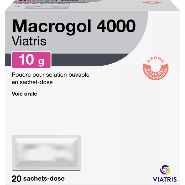 Macrogol 4000 10 g Stitichezza Viatris 20 Bustine