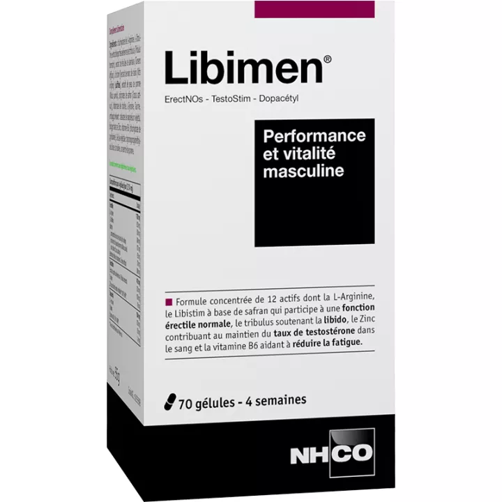 NHCO Libimen Salud Sexual Masculina 70 cápsulas