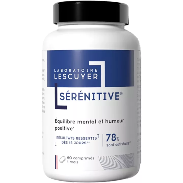 Lescuyer Sérénitive Mentale Ausgeglichenheit & Positive Stimmung 60 Tabletten