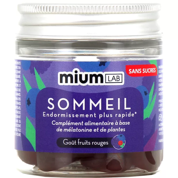 Mium Lab - Wonderbaarlijke Suikervrije Slaap Gummies