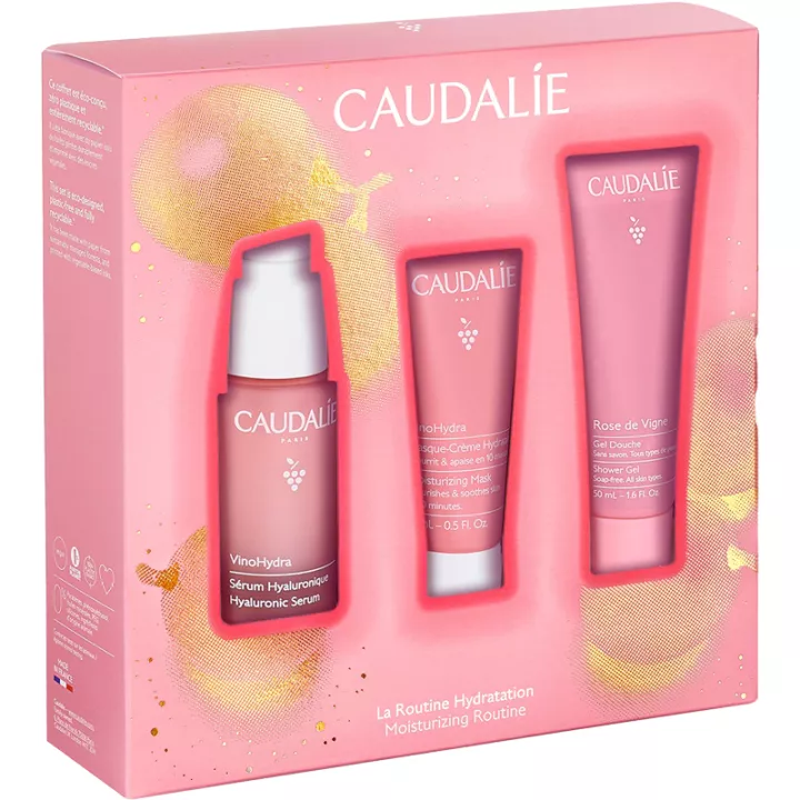 Conjunto de rotina de hidratação Caudalie