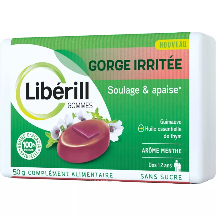 Libérill Radiergummis Irritierter Hals Entlastet & Beruhigt 50 g 