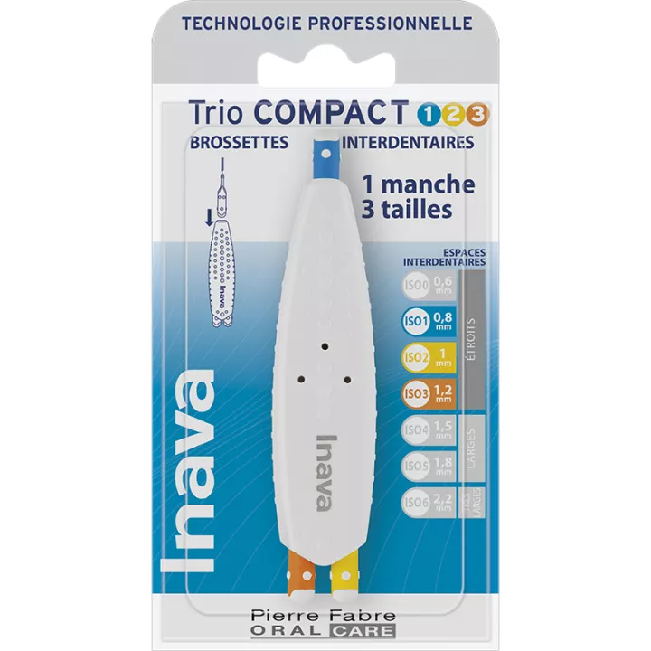 Inava Trio Compact Interdentalbürsten