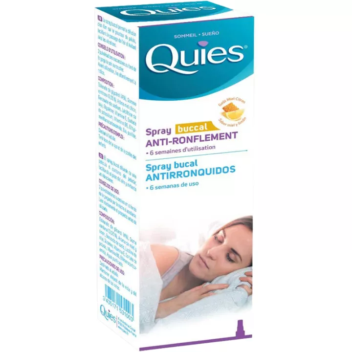 Quies Ronquidos Miel Limón Spray Bucal 70 ml