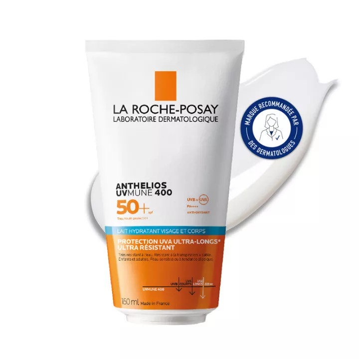 Anthelios UVMune 400 Leite SPF50+ Pele Sensível Rosto e Corpo 150 ml