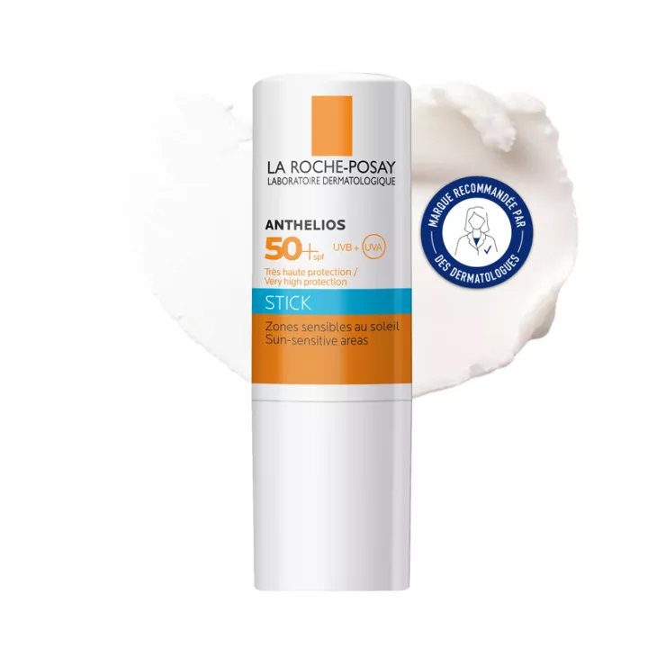 Anthelios 50+ Stick de protección solar SPF50+ Zonas sensibles