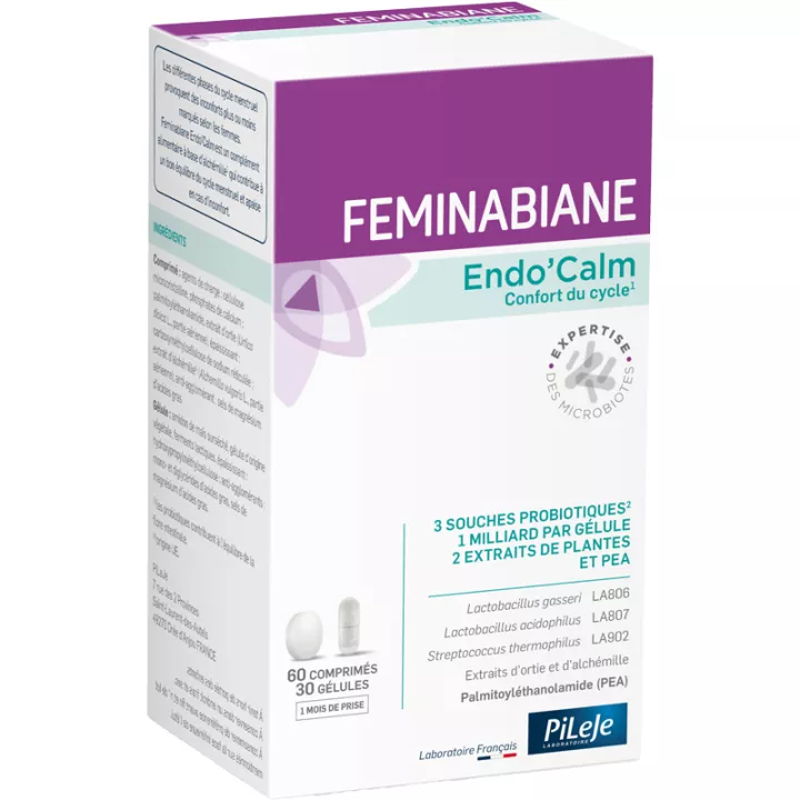 FeminaBiane Endo'Calm women's pain Pileje