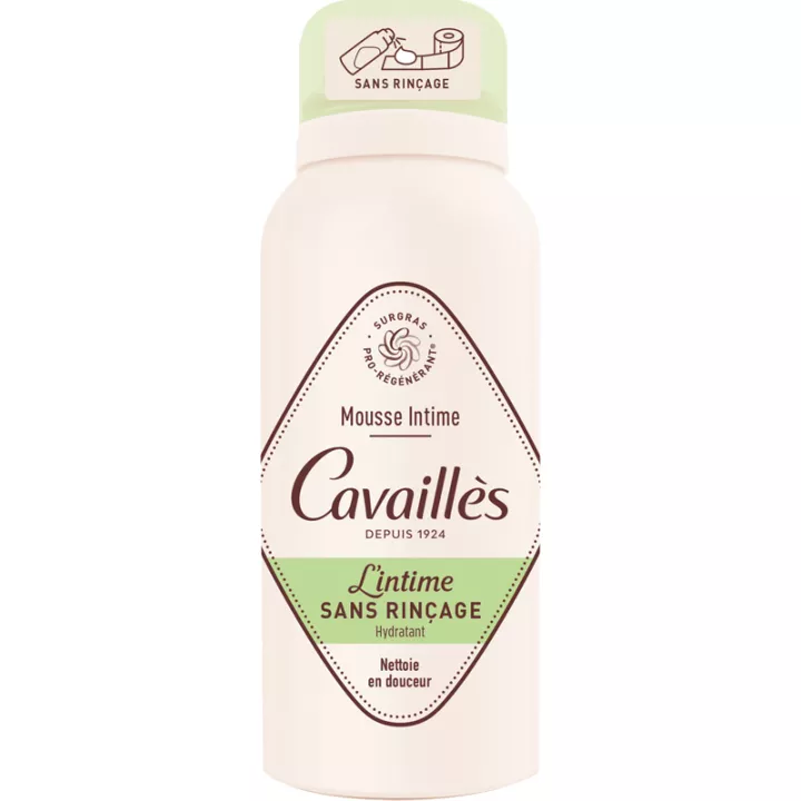 Cavaillès Mousse Intime Sans Rinçage Hydratant 100 ml