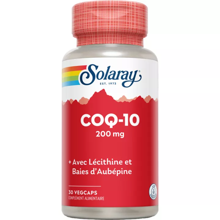 Solaray Pure CoQ-10 200 mg 30 gélules