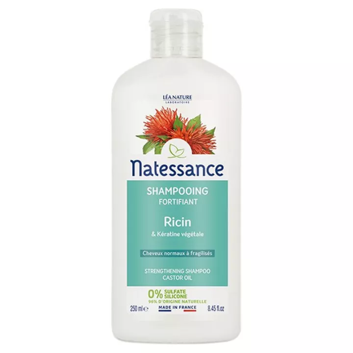 Natessance Ricin Shampooing Réparateur Fortifiant