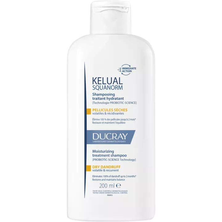 Ducray Kelual Squanorm Shampoo trattante antiforfora secca