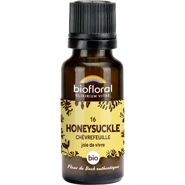 Biofloral Bach Flower Remedies 16 Honeysuckle Alcohol Free Granules